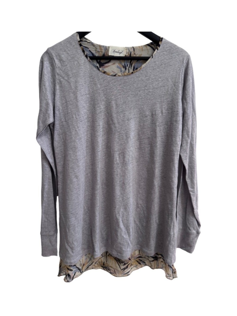 Avaleigh long sleeve tee multicolor L